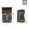 Väskor 10L/20L utomhusvattentät torrsäck River Trekking Väskor Flytande Rolltop Ryggsäck Vattenssporter Driftande badväska