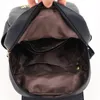 Sac à dos design femmes sacs d'école en cuir de vache de haute qualité de grande capacité pour les filles voyage 240323