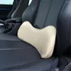 Travesseiro assento traseiro do carro lombar memória espuma cintura apoio pescoço cadeira escritório encosto de cabeça para suprimentos interiores