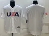 2023 World Baseball USA Jersey 22 Clayton Kershaws 7 Tim Anderson 20 Pete Alonso 3 Mookie Betts 8 Trea Turner 27 Mike Trout 10 J. T. Realmuto 15 Bobby Witt Jr. National