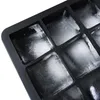 2024 15 Grid Silicone Ice Cube Mold Big Square Ice Cube Tray Mold Ice Cube Maker Non-toxic Durable Bar Pub Wine Ice Blocks Maker- for Big Square Ice Cube Tray