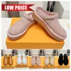 Dames heren platform sandalen Designer lederen platte vrijetijdsschoen sliders heren sandaal Rubber Slide zomer slipper ZOMER slides 2024 Suède oppervlak