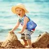 Игра с песком, водные развлечения, 10 шт., пляжные игрушки, сетчатая пляжная сумка, детские сумки для игрушек с песком, дорожные игрушки, сумка для сбора ракушек, сумка из ракушек, аксессуары для плавания для детей 240402