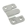 Haken 10 STKS Rvs Haak Set Po Frame Opknoping Foto Hardware Hanger Twee In elkaar grijpende Z-clips 44 19mm/54 30mm