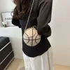 Designer Luxe Mode Tote Bags 2024 Hoge Schoonheid Nieuwe Basketbal Gepersonaliseerde Diner Bal Water Diamanten Ketting Handtas Dames Internet Beroemdheid Lichte Luxe