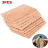 3st 60*40*2mm Natural Saxophone Cork Sheet Neck Joint Board Lämplig för Alto/Soprano/Tenor Sax Musikinstrumenttillbehör