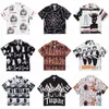 Hawaii Fashion T-shirts Polos Wacko Maria Men Women Designer Tshirts Streetwear Multicolor Summer Short Sleeve Mens Letter Print Tshirt Holiday Clothing S-XL