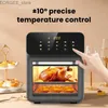 Fryers à air maximum 2400W Oven Oven Ménage Fryer Fryer Multifictional Touch Contrôle 3 couches Cuisine de cuisine Machine à vapeur Fryer Y240402