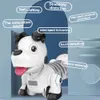 RC Dog Kids Toy Remote Control Puppy Roman Children Toys Smart Infrared Dachshund Radiocontrolled Robot Animal Christmas Gift 240321