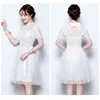 Party Dresses JLZXSY Women Lady Wedding Bridesmaid Lace Tulle Mesh Fairy Short Mini Dress For Prom Evening Cocktail