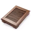 Simple Solid Wood Tea Tray Small Natural Log Chicken Wings Ebony Drawer Water Storage Tea Tray Kung Fu Tea Set Factory Wholesale