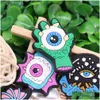 Shoe Parts & Accessories Wholesale 100Pcs Pvc Horrible Eye Flower Candle Mushroom Fire Sandals Buckle Charms Boys Girls Decorations Fo Dhrtq