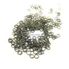 Jump Rings & Split Jln 500Pcs Copper 4Mm/5Mm Open Gold/Black/Sier/Bronze Plated Color Connectors For Jewelry Dyi Making Drop Delivery Dha2E