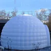 Tente dôme gonflable oxford personnalisée, 10m, 32,8 pieds, chapiteau de Bar, ballon de construction sur le toit avec ventilateur, en vente