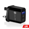 PD 25W Fast Mobile Phone Charger 5V 5A British Standard QC 3.0 Travel Type-c Adapter Charging Head