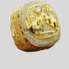 Luxe 2019-2023 Championnat du monde de basket-ball Bague Designer 14K Gold Champions Anneaux Star Diamond Sport Bijoux pour hommes femmes