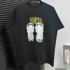 Designer B Home Paris Correct Hoge kwaliteit 24SS Zomerpatroon Gedrukt T-shirt met korte mouwen Losse modetrend Unisex 0Z5H