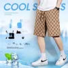 Shorts soltos casuais finos masculinos, tendência de verão, calças de praia emagrecedoras de alta qualidade, calças esportivas de cinco peças para homens