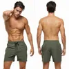 Herenshorts Escatch Brand 2024 Heren elastische schakelaarbagage Sneldrogende strandshorts met ritszakken en mesh voeringC240402