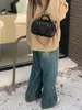 레트로 단색 PU 가죽 여성 어깨 가방 패션 쿨 숙녀 작은 크로스 바디 가방 캐주얼 빈티지 암컷 클러치 핸드백 240328