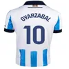 23 24 Real Sociedad Jerseys de football Men Set Kids Kit Barrene Merino Carlos Fdez Oyarzabal Take Sorloth Silva Football Shirts T 2023 2024 Équipement à la maison Troisième 3e