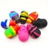 Skull Shape 15ML Non-stick Silicone Container Jar Food Grade Rubber Jars Dab Tool Storage Holder Wax Containers