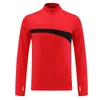 Mannen Voetbal Doelman Jerseys Tops Survetement Voetbal Jersey Trainingspak Lange Mouw Rits Gym Jogging Uniform 240321