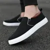 Casual skor sneakers män loafers varumärke andlig manlig mysig promenad mjuk lägenheter fast färg glid på zapatos para hombres