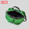 En nischduk rutig ryggsäck med en elegant och minimalistisk fyllning av bomullshandväska och stor kapacitet utomhus resor ryggsäck 240402