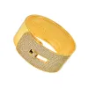 Bracelets de bracelets à portée de main pour les femmes à pleine nature en pierre cristalline de luxe marque punk punk jaune couleur jaune indien bijoux