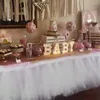 Saia de mesa aniversário casamento chá de bebê tule decoração tutu
