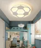Creative Ultrathin Football Dream Chandelier for Bedroom Childroom Boy Room Home Deco Modern LED Chandelier 7388354