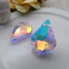 Браслеты 22 -мм листья кленового листья форма AB Crystal Crystal Sergring Charms Jewelry Accessory Объекты вагона для браслета для ожерелья Diy 48pcs