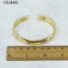 Bangles 5 PCS Zirkon Gözleri manşet bileklik takı bileklik Pave Zirkonya Türk Gözleri Takı Bileklik Kadın Hediye 40100