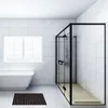 Badmattor gummi stödjande pvc badrum icke-halkgolvmatta duschvattentät hem