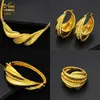 ANIID Dubai Set di gioielli placcati in oro 24k per le donne Gioielli da sposa etiope Matrimonio Collana con orecchini brasiliani africani 240322