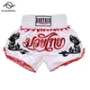 Muay Thai Shorts Topkwaliteit Fight Kickboxing MMA Broek Heren Dames Kinderen Borduren Sanda Vechtsport Bokstrainingsapparatuur 240318