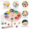 Sand Play Water Fun Baby Montessori Träleksak Rainbow Ball and Cups Color Sorting Games Fine Motor Tidig utbildning Lärande leksaker gåvor för barn 240402