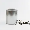 Bouteilles de stockage 1PC 150g rond fer blanc grain de café peut petits objets de collection en métal pot scellé pot de thé conteneur boîte d'emballage à la maison