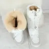 Stövlar kvinnors vinter höga stövlar snö lady booties ny varm innersula plus stor storlek skor nonslip vattentät gratis frakt