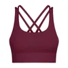 2024 nouveau Yoga femmes débardeur en cours d'exécution Sexy antichoc soutien sport citron soutien-gorge cravate teint soutien-gorge débardeur