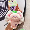 Fun Fruit Crossdressing Animal Plush Keychain Pendant Cute New and Unique Small Gifts Wholesale Children's Gifts Free Free Shipping DHL/UPS