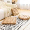 Oreiller beau siège réutilisable tampon de chaise buplush tampon épaissi léger pour chambre à coucher