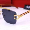 Designer Carttier Women Symbole Mens Taste Shenzhen2020 Jobb Curlywigs Solglasögon Polariserade Shades Lunette Driving Triangle Frame Designer Glasses Leopard