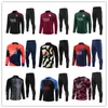 2024 2025 Paris soccer tracksuit sets 22/23/24/25 psgES MBAPPE urvetement Football training suit long sleeve set sportswear jogging chandal men kids Soccer kits pPSG