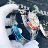 Herren Watch RLX Watches Designer Designer Uhren Mode 40 -mm -Keramik 116719 116719BLRO Edelstahl 2813 Lumineszenzbewegung Automa