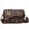 Новая модная универсальная маленькая квадратная сумка в стиле ретро с высококачественной и изысканной текстурой, сумка на одно плечо, модная сумка через плечо