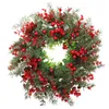 Dekorative Blumen Künstliche Girlande Hängende Dekoration Party Kranz Rattan Tür Schmücken Weihnachten Outdoor Dekorationen