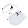 Cordon de serrage mode blanc Transparent messager Est PVC sacs gelée sac à bandoulière pour filles sac à main femmes fermeture éclair