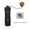 Nineam M1 Manual Coffee Grinder Högkvalitativ bärbar uppgradering 7 -stjärniga rostfritt stål Burr Lämplig för espressokökverktyg 240328